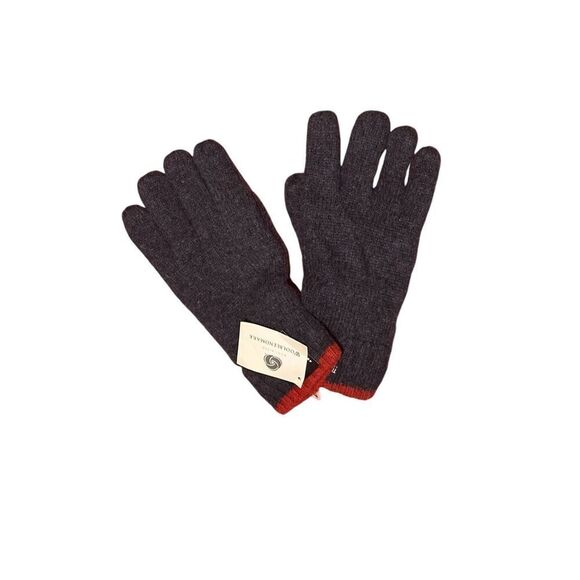 New with tag WOOLBLENDMARK 3M Thinsulate insulation MULTICOLORED GREY GLOVES Woo - Picture 1 of 6